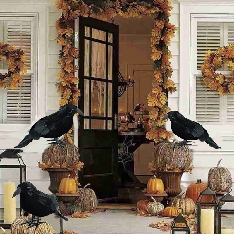 Black Crow Halloween Home Decor – Ventayo