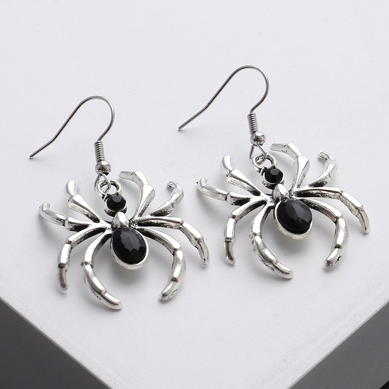 Black Spider Artsy Mystical Earrings – Ventayo