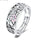 925 Sterling Silver Trendy Daisy Flower & Infinity Love Ring