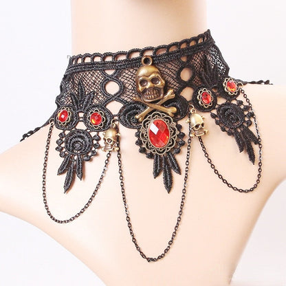 Red Bat Halloween Necklace – Ventayo