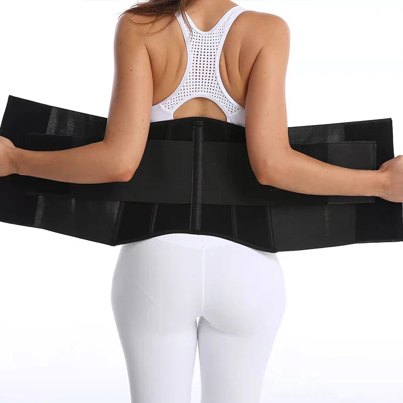 SculptFit Triple Layer Waist Trainer with Lumbar Support for Sculpting