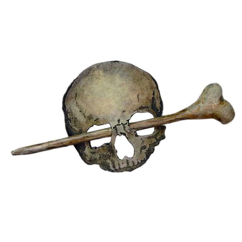 Retro Punk Metal Skull Hair Clips – Ventayo