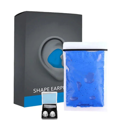 Custom-Fit Moldable Sleep Ear Plugs – Soft, Reusable & Noise Cancelling