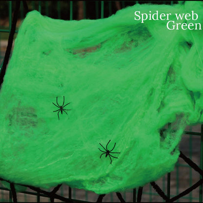 Artificial Stretchy Cobweb Halloween Decoration – Ventayo