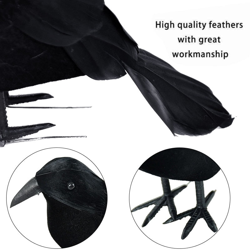 Black Crow Halloween Home Decor – Ventayo