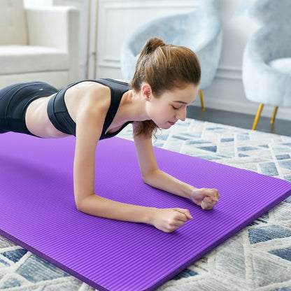 High Density Extra Thick Foldable Home Exercise Hot Yoga Mat