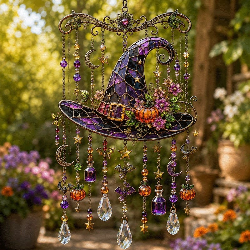 Halloween-Themed Wind Chime Rainbow Garden Decor – Ventayo