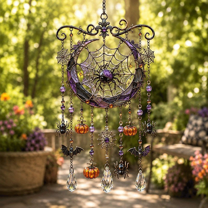 Halloween-Themed Wind Chime Rainbow Garden Decor – Ventayo