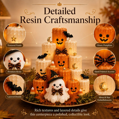 Halloween Pumpkin Candle Holder Decoration – Ventayo