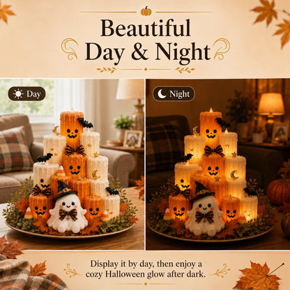 Halloween Pumpkin Candle Holder Decoration – Ventayo