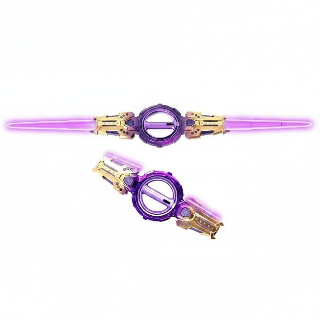 Ventayo – Halloween Costume Accessories | Light Up Double Sword with Sound Effects | Exciting Role Play Toy for Kids