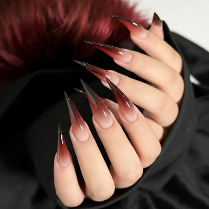 Ventayo – Halloween Glam | Reusable Press-On Nails with Claw Shape Design | Perfect for Costume Parties