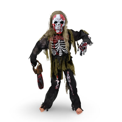 Ventayo – Halloween Skeleton Zombie Costume Set with Mask | Spooky Look for Kids