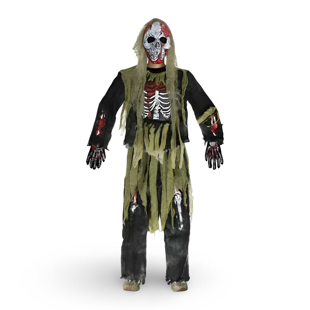 Ventayo – Halloween Skeleton Zombie Costume Set with Mask | Spooky Look for Kids