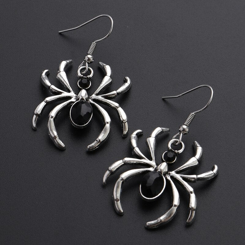 Black Spider Artsy Mystical Earrings – Ventayo