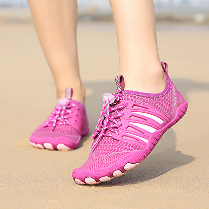 Breathable Barefoot Shoes Outdoor Unisex Pink