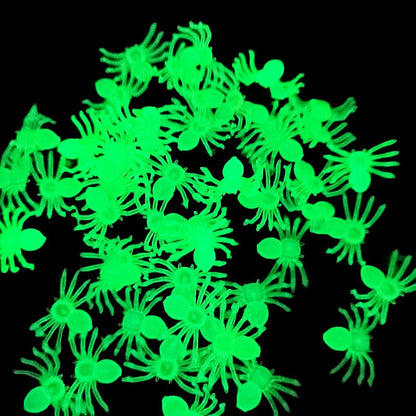 50Pcs Luminous Glowing Spiders Halloween Decoration – Ventayo