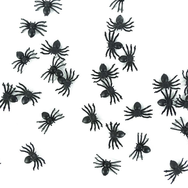 50Pcs Luminous Glowing Spiders Halloween Decoration – Ventayo