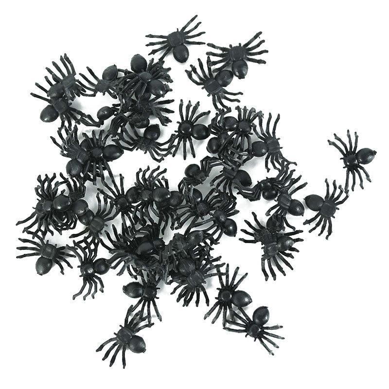 50Pcs Luminous Glowing Spiders Halloween Decoration – Ventayo