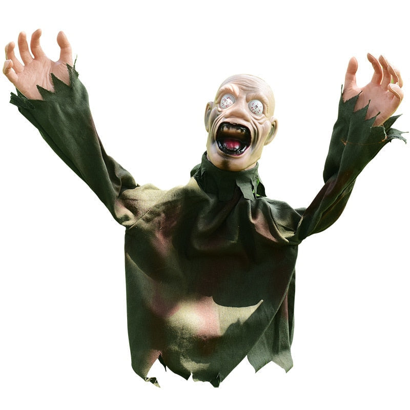 Scary Screaming Zombie Garden Halloween Decoration – Ventayo