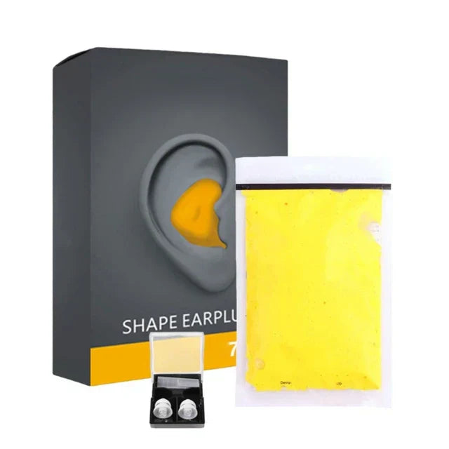 Custom-Fit Moldable Sleep Ear Plugs – Soft, Reusable & Noise Cancelling