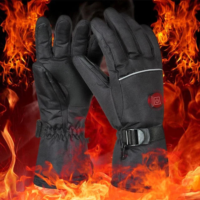 Electric Rechargeable Heated Winter Hand Warmer Gloves