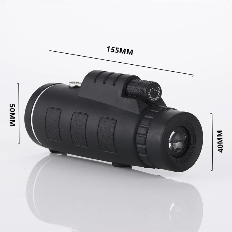 10X Starscope HD Monocular - High Power Monocular With Smartphone Holder & Tripod