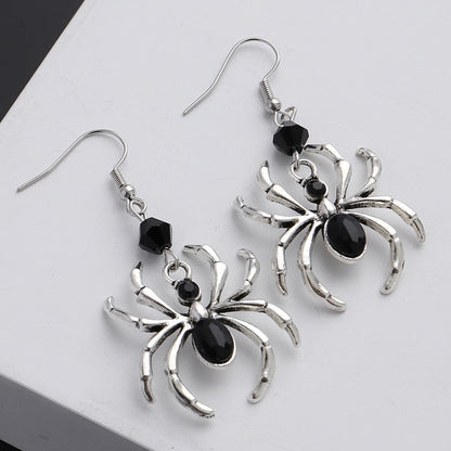 Black Spider Artsy Mystical Earrings – Ventayo