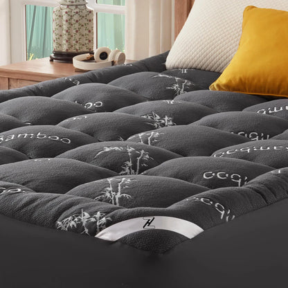 Ventayo – Collection | Bamboo Viscose Mattress Protector with Quilted Design | Waterproof & Breathable for Ultimate Sleep Comfort