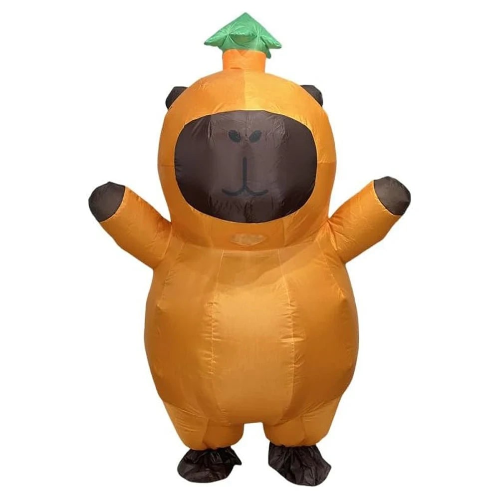 Inflatable Animal Costume | Funny Design with Leaf Hat | One Size Fits All for Maximum Fun – Ventayo