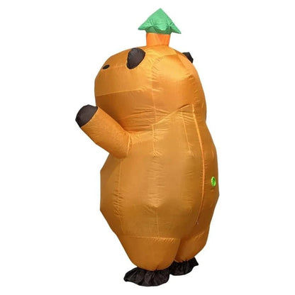 Inflatable Animal Costume | Funny Design with Leaf Hat | One Size Fits All for Maximum Fun – Ventayo