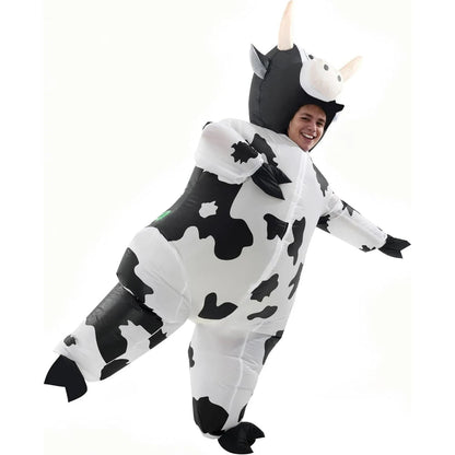 Ventayo – Inflatable Cow Costume | Fun Adult Halloween Costume with Eye-Catching Design | Perfect for Parties and Events