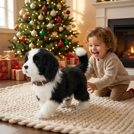 Ventayo – Robot Puppy | Interactive Walking & Barking Electronic Dog Toy with Soft Plush Design