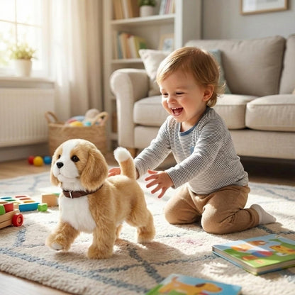 Ventayo – Interactive Robot Puppy | Realistic Electronic Dog Toy with Walking & Barking | Engaging Companion for Kids' Imaginative Play