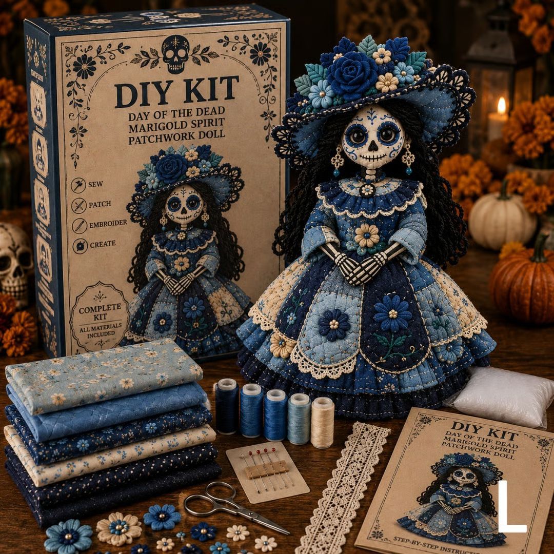 Day of the Dead DIY Doll Kit – Ventayo