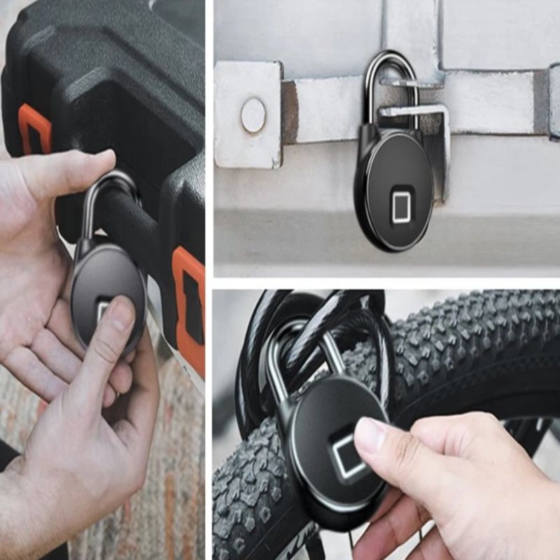 Smart fingeravtryckslås med Bluetooth-åtkomst