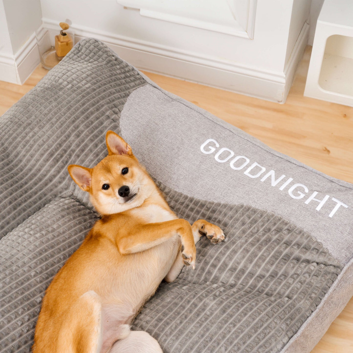 Grand coussin orthopédique pour chien résistant aux rayures
