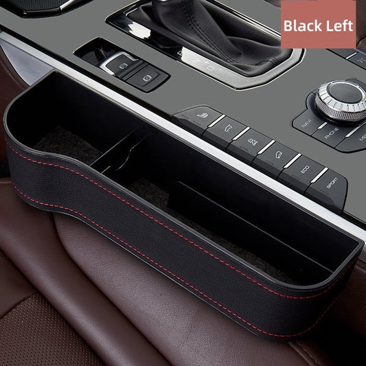 Ventayo – Leather Car Seat Organizer with Cup Holder | Multifunctional Design for Extra Storage and Convenience