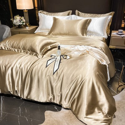 Ventayo – Luxury Silk Satin Bedding Set | 4-Piece Duvet Covers for Ultimate Comfort
