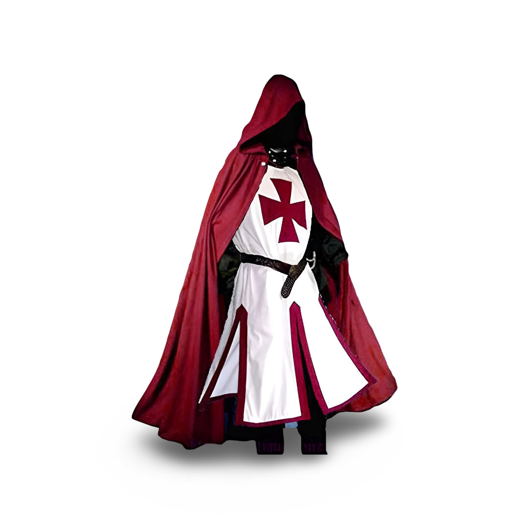Medieval Knight Costume | Classic Tunic & Cloak Design for Themed Events – Ventayo