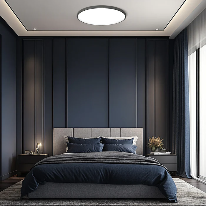 Ventayo – Minimalist Flush Mount Light | Ultra-Slim Design with Glare-Free Illumination | Versatile Lighting for Modern Interiors
