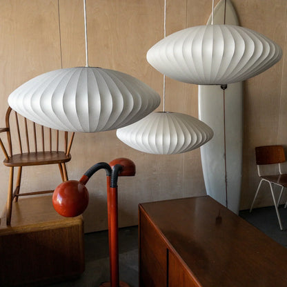 Minimalist White Bubble Hanging Pendant Light