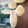 Minimalistische witte bubbel hanglamp