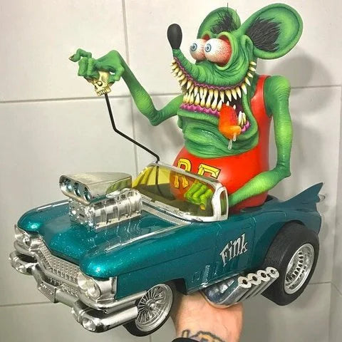 Ventayo – Nostalgic Collectible Toy | Hot Rod Monster Model with Handcrafted Details | Unique Vintage Americana for Halloween Decor