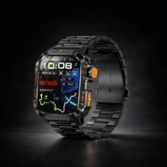 Ventayo – X2 Pro | Rugged GPS Smartwatch with 100+ Sports Modes | Multi-Satellite Navigation for Active Lifestyles