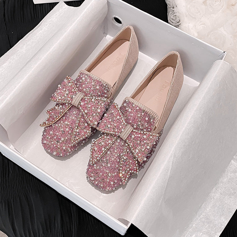 Luciana Beautiful Sparkling Rhinestone Shoes