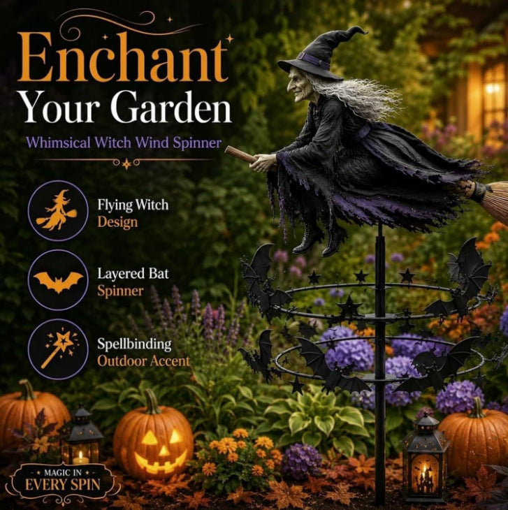 Enchanted Halloween Garden Wind Spinner – Ventayo