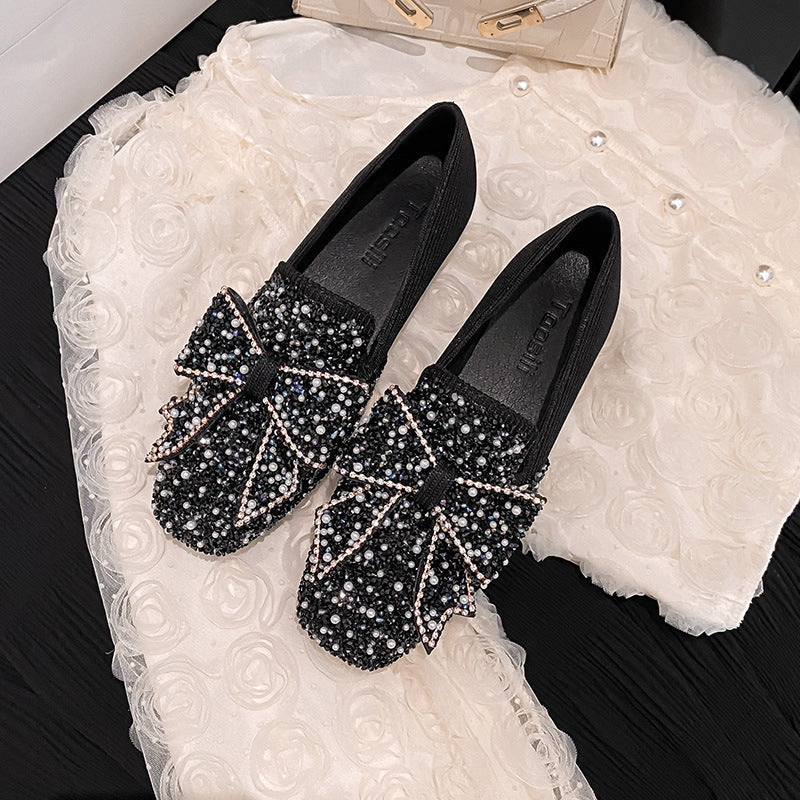 Luciana Beautiful Sparkling Rhinestone Shoes