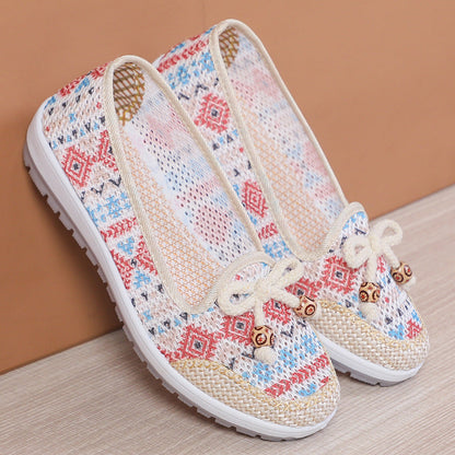 Pandora Soft sole Anti Slip Loafers Casual Weaving Shoes