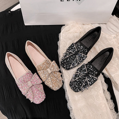 Luciana Beautiful Sparkling Rhinestone Shoes